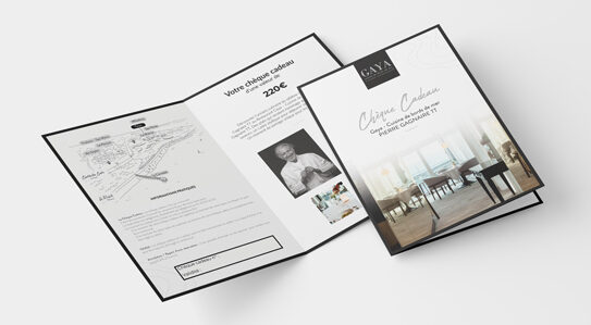 Chèque cadeau GAYA Pierre Gagnaire