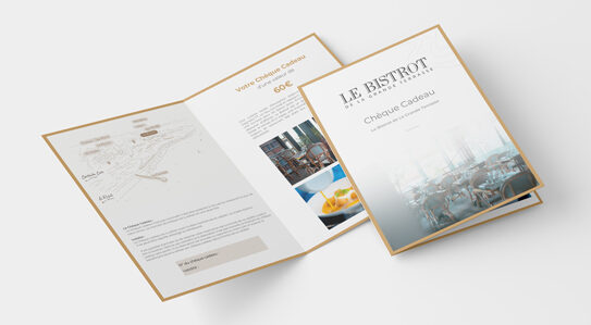 Chèque cadeau Bistrot